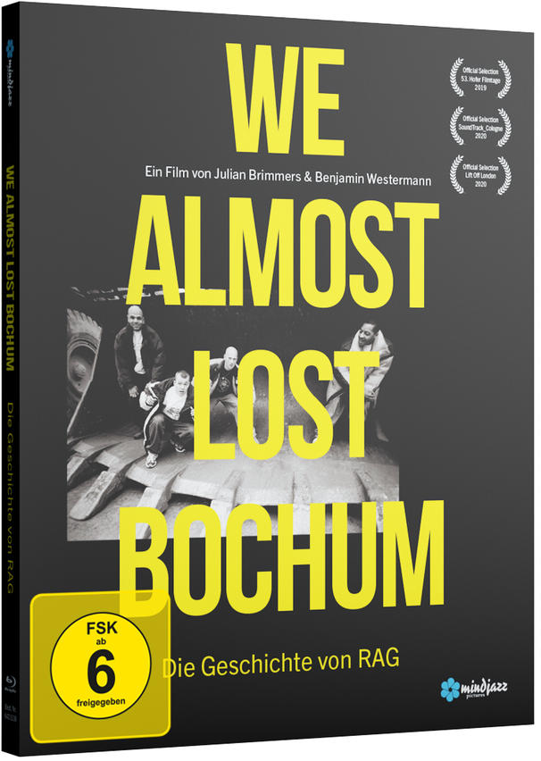 DVD-Hülle mit Filmtitel 'WE ALMOST LOST BOCHUM' und einer Personengruppe.
