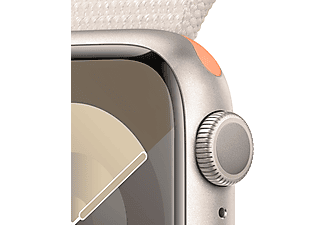 APPLE Watch Series 9 GPS MR8V3TU/A  41 mm Yıldız Işığı Alüminyum Kasa ve Yıldız Işığı Spor Loop_2