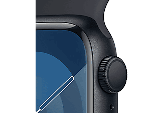 APPLE Watch Series 9 GPS MR8X3TU/A  41 mm Gece Yarısı Alüminyum Kasa ve Gece Yarısı Spor Kordon - M/L_2