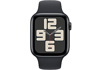 APPLE Watch SE 2023 GPS MRE93TU/A  44 mm Gece Yarısı Alüminyum Kasa ve Gece Yarısı Spor Kordon - M/L_1