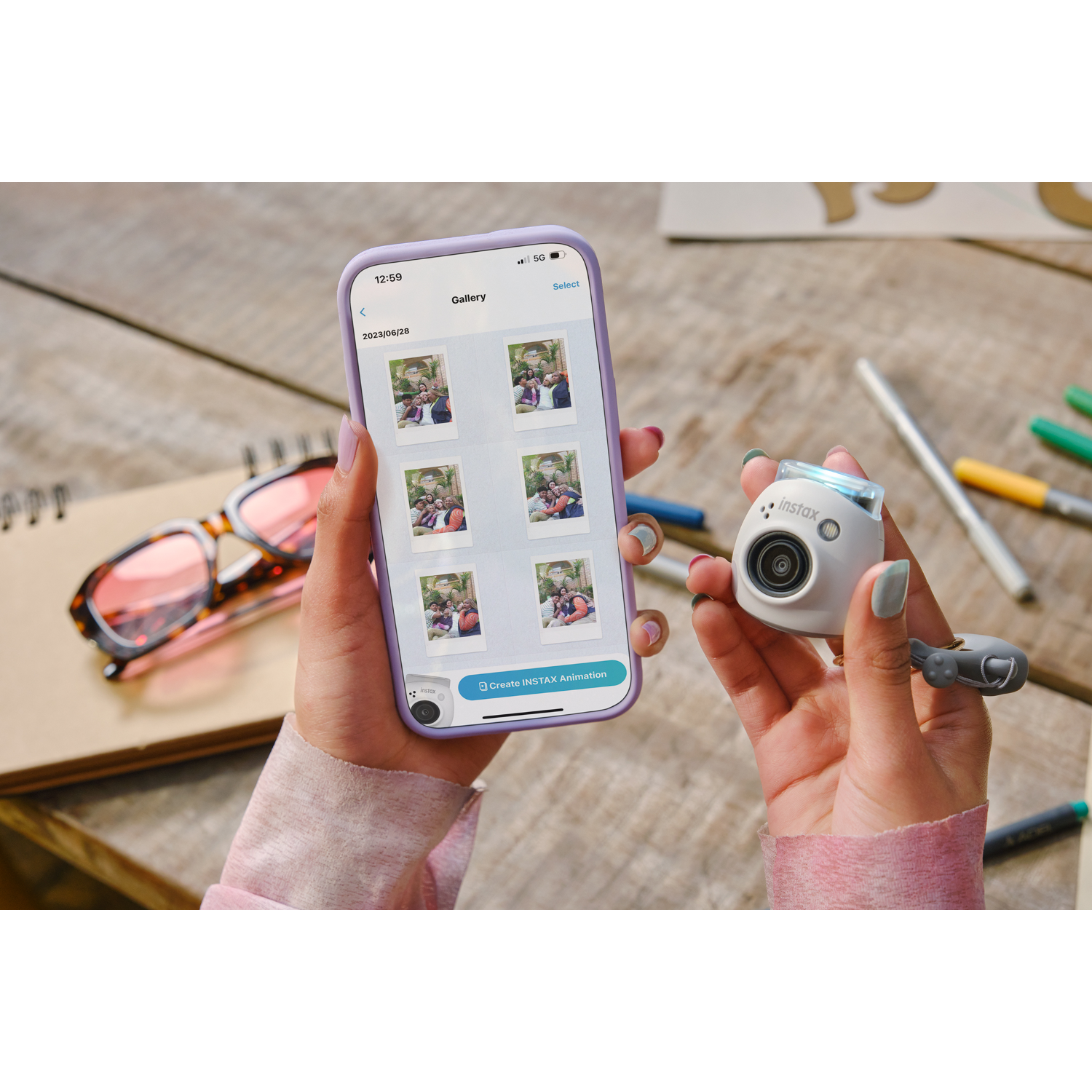 FUJIFILM INSTAX Pal Milky White kopen? | MediaMarkt