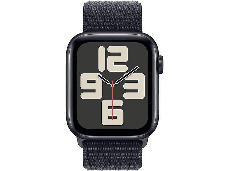 APPLE Watch SE 2023 GPS MREA3TU/A  44 mm Gece Yarısı Alüminyum Kasa ve Gece Yarısı Spor Loop_1