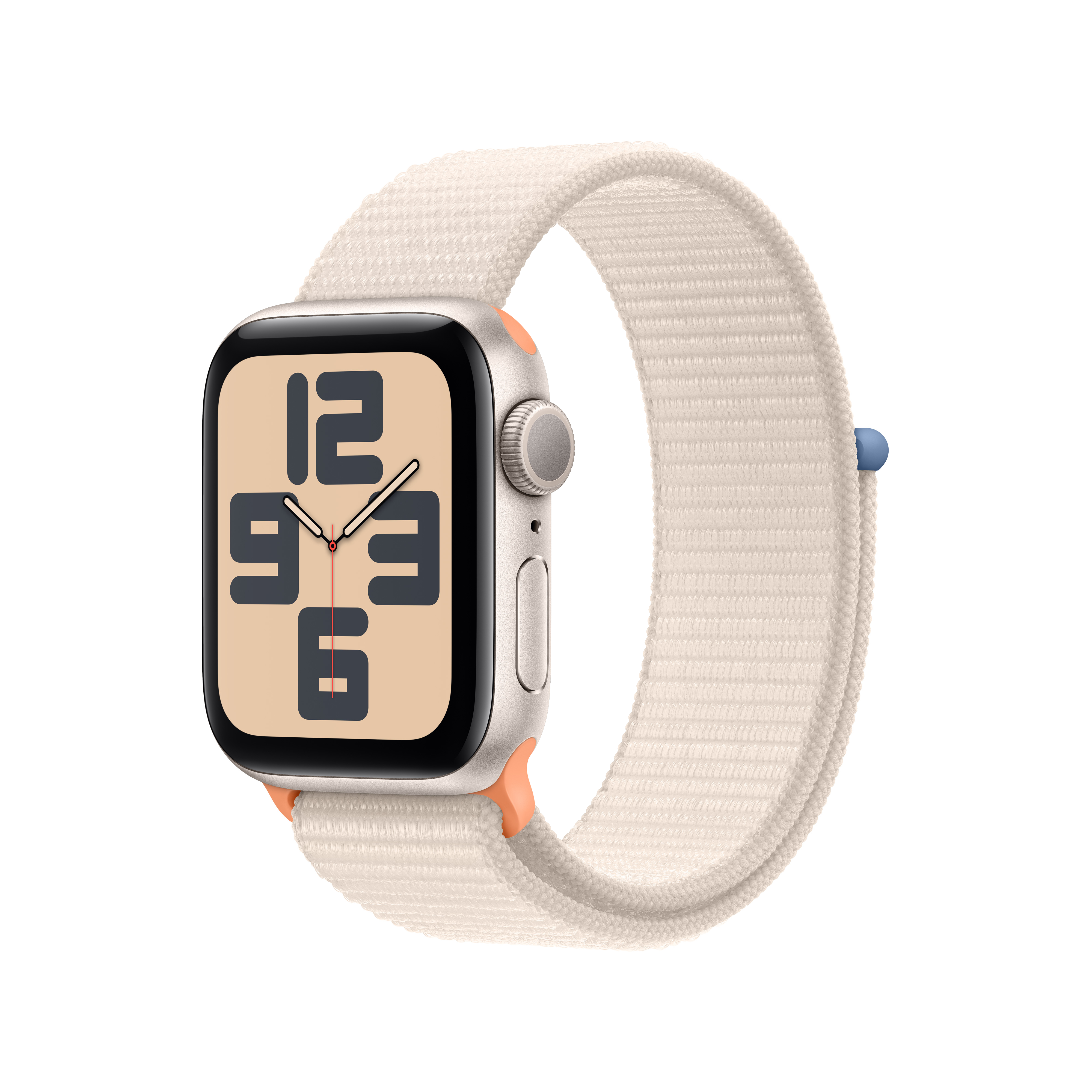 APPLE Watch SE 2023 GPS MR9W3TU/A  40 mm Yıldız Işığı Alüminyum Kasa ve Yıldız Işığı Spor Loop