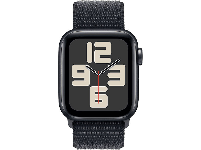 APPLE Watch SE 2023 GPS MRE03TU/A  40 mm Gece Yarısı Alüminyum Kasa ve Gece Yarısı Spor Loop_1