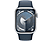 APPLE Watch Series 9 GPS MR913TU/A  41 mm Gümüş Rengi Alüminyum Kasa ve Fırtına Mavisi Spor Kordon - M/L