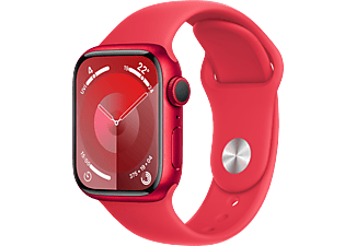 APPLE Watch Series 9 GPS MRXG3TU/A  41 mm PRODUCT(RED) Alüminyum Kasa ve (PRODUCT)RED Spor Kordon - S/M_0