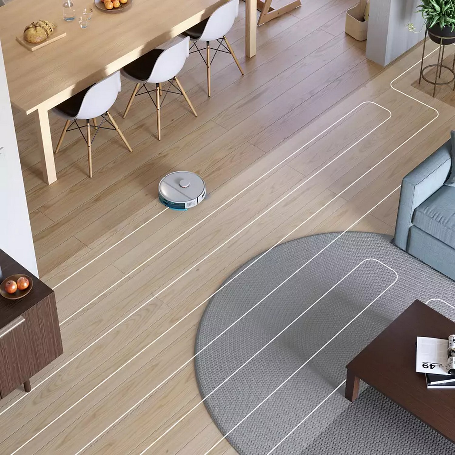 PHILIPS Robotstofzuiger met reinigingsfunctie HomeRun Aqua Serie 3000 (XU3000/02)
