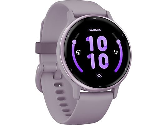 GARMIN vívoactive 5 - Smartwatch (125-190 mm, Silikon, Orchidee/Orchidee Metallic)