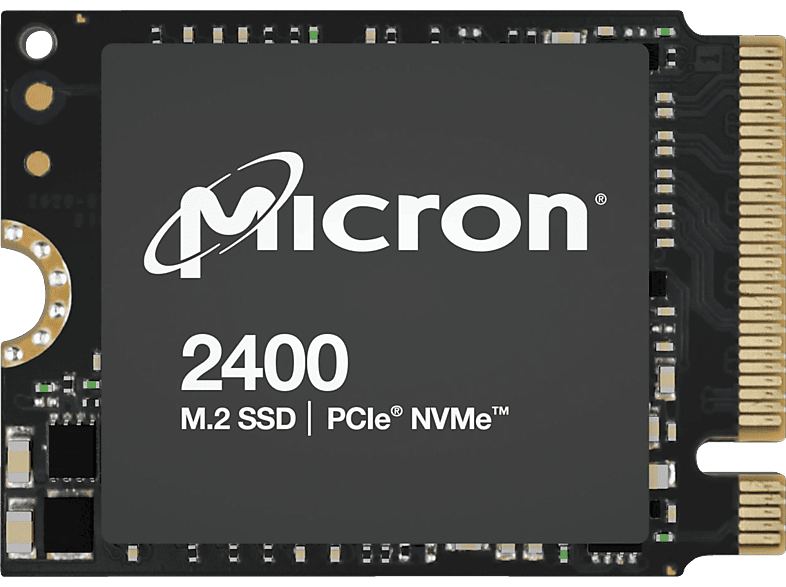 CRUCIAL Micron 2400 NVMe M.2 Non-SED Festplatte, 512 GB SSD PCI Express, intern