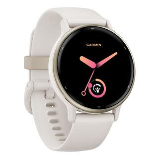 GARMIN vivoactive 5 - Smartwatch (125-190 mm, silicone, Ivoire/or crème)