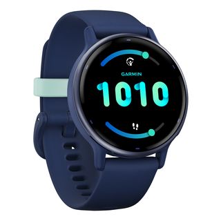 GARMIN vivoactive 5 - Smartwatch (125-190 mm, silicone, Bleu roi/bleu Metallic)