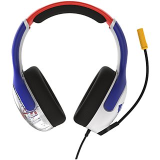 Auriculares gaming - PDP Airlite Plus Wired Sonic Realmz, Con cable, Cancelación de ruido, Para Nintendo Switch, Azul
