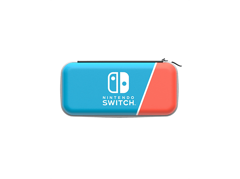 Funda Nintendo Switch - PDP Travel Case Neon Pop, Para Switch, Con cremallera, Azul y Rojo