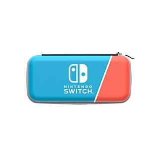 Funda - PDP Travel Case Neon Pop, Para Nintendo Switch, Con cremallera, Azul y Rojo