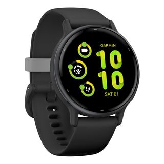GARMIN vívoactive 5 - Smartwatch (125-190 mm, Silicone, Nero/grigio ardesia)