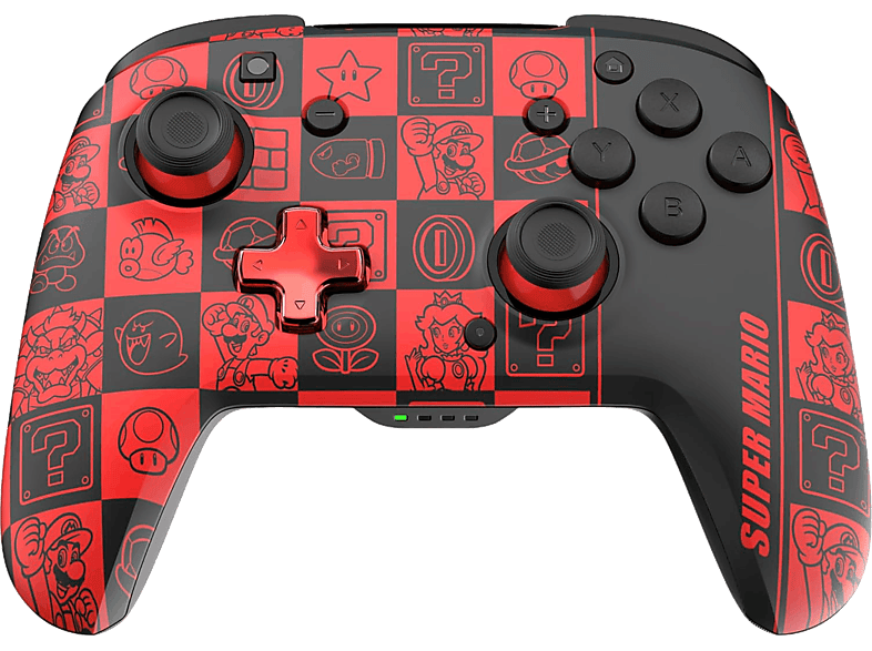 Mando Nintendo Switch - PDP Rematch Wireless Glow Super Icon, Switch, Multicolor