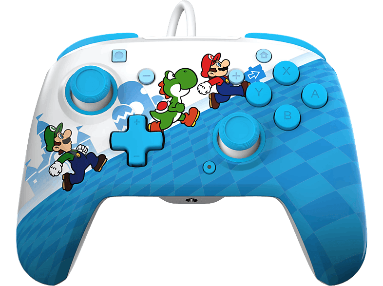Mando Nintendo Switch - PDP Rematch Wired Mario Escape, Switch, Cable, Multicolor