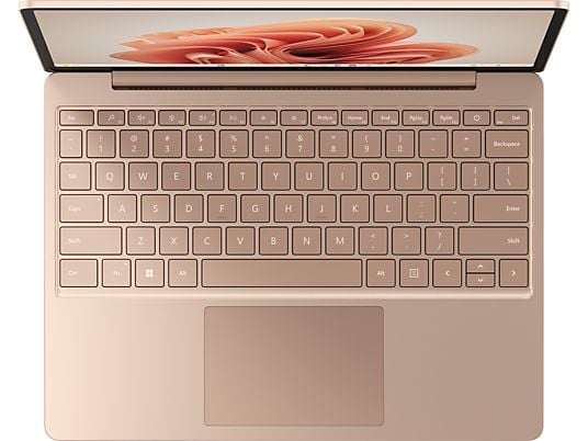 MICROSOFT Surface Laptop Go 3 - Notebook (12.4 ", 256 GB SSD, Sandstein)