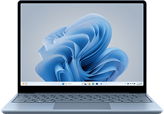 MICROSOFT Surface Laptop Go 3 - Notebook (12.4 ", 256 GB SSD, Eisblau)