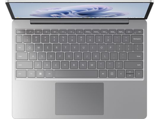 MICROSOFT Surface Laptop Go 3 - Notebook (12.4 ", 256 GB SSD, Platin)