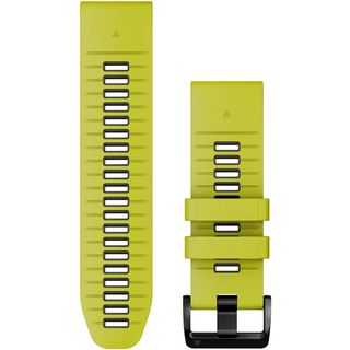 GARMIN QuickFit 26 - Bracelet de montre (Electric Lime/Graphite/Noir)
