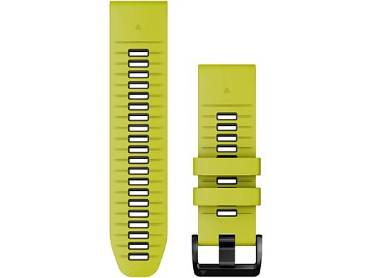 GARMIN QuickFit 26 - Bracciale per orologio (Electric Lime/grafite/nero)