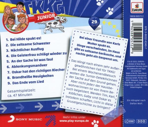 Ein CD-Case mit Text und Bildern eines Buches.