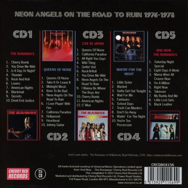 The Runaways - Neon Angels On The Road To Ruin 1976-1978  - (CD)