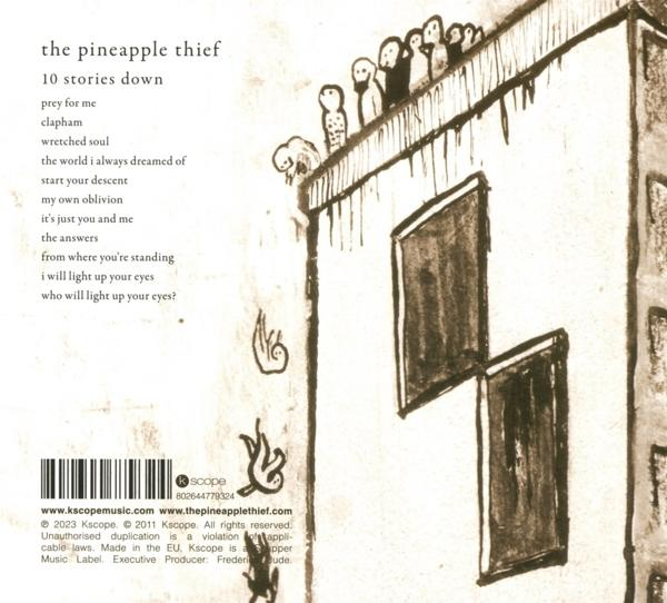 Albumcover von The Pineapple Thief mit einer Zeichnung eines Gebäudes und Text.