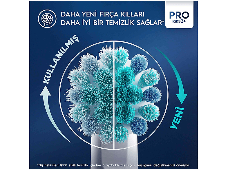 ORAL B Vitality Pro Spiderman Özel Seri Çocuklar İçin Şarj