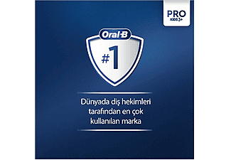 ORAL B Vitality Pro Spiderman Özel Seri Çocuklar İçin Şarj Edilebilir Diş Fırçası D103_6