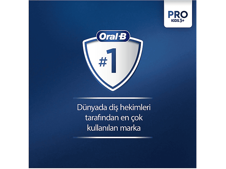 ORAL B Vitality Pro Spiderman Özel Seri Çocuklar İçin Şarj Edilebilir Diş Fırçası D103_6