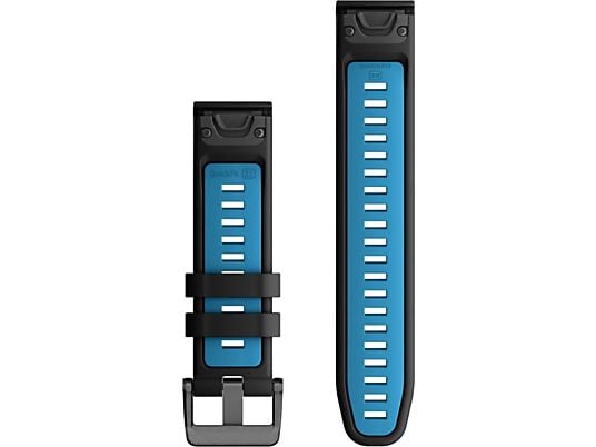 GARMIN QuickFit 22 - Bracciale per orologio (Nero/blu cirro)