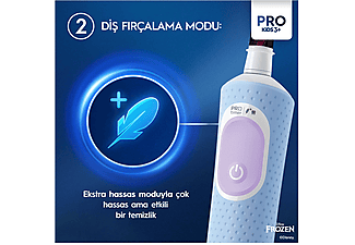 ORAL B Vitality Pro Frozen Özel Seri Çocuklar İçin Şarj Edilebilir Diş Fırçası D103_2