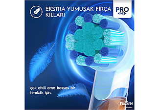 ORAL B Vitality Pro Frozen Özel Seri Çocuklar İçin Şarj Edilebilir Diş Fırçası D103_3