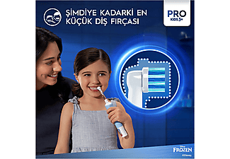 ORAL B Vitality Pro Frozen Özel Seri Çocuklar İçin Şarj Edilebilir Diş Fırçası D103_5