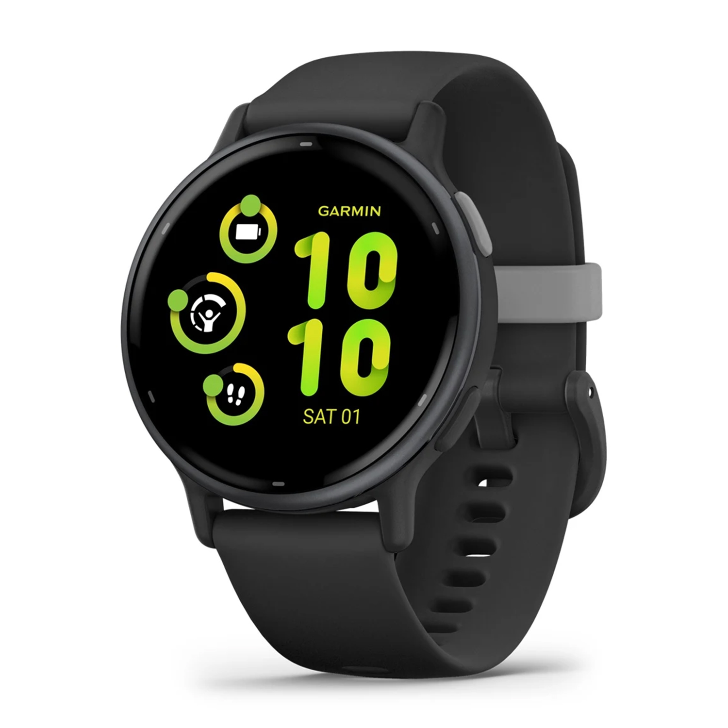 Smartwatch Garmin vivoactive 5, Nero/Acciaio