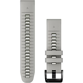 GARMIN QuickFit 22 - Bracciale per orologio (Grigio nebbia/verde muschio/nero)