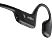 SHOKZ OpenRun PRO mini csontvezetéses, vezeték nélküli sport fülhallgató mikrofonnal, fekete (S811-MN-BK)