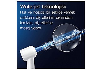 ORAL B Ağız Sağlığı Merkezi Ağız Duşu, 1 Oxyjet Başlığı, 1 Water Jet Başlığı_3