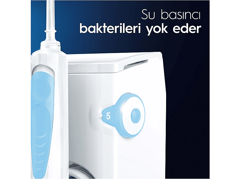 ORAL B Ağız Sağlığı Merkezi Ağız Duşu, 1 Oxyjet Başlığı, 1 Water Jet Başlığı_4