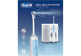 ORAL B Ağız Sağlığı Merkezi Ağız Duşu, 1 Oxyjet Başlığı, 1 Water Jet Başlığı_7