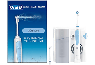 ORAL B Ağız Sağlığı Merkezi Ağız Duşu, 1 Oxyjet Başlığı, 1 Water Jet Başlığı