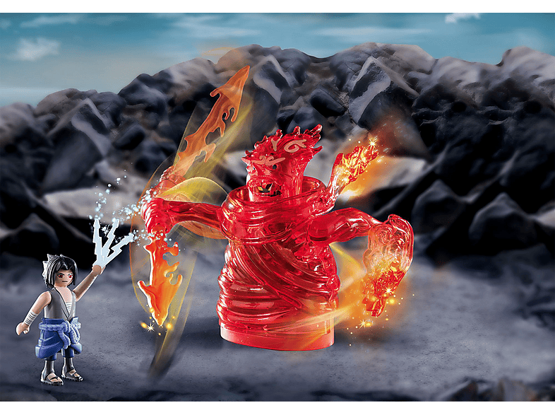 Thumbnail - PLAYMOBIL 70666 Sasuke vs. Itachi Spielset, Mehrfarbig