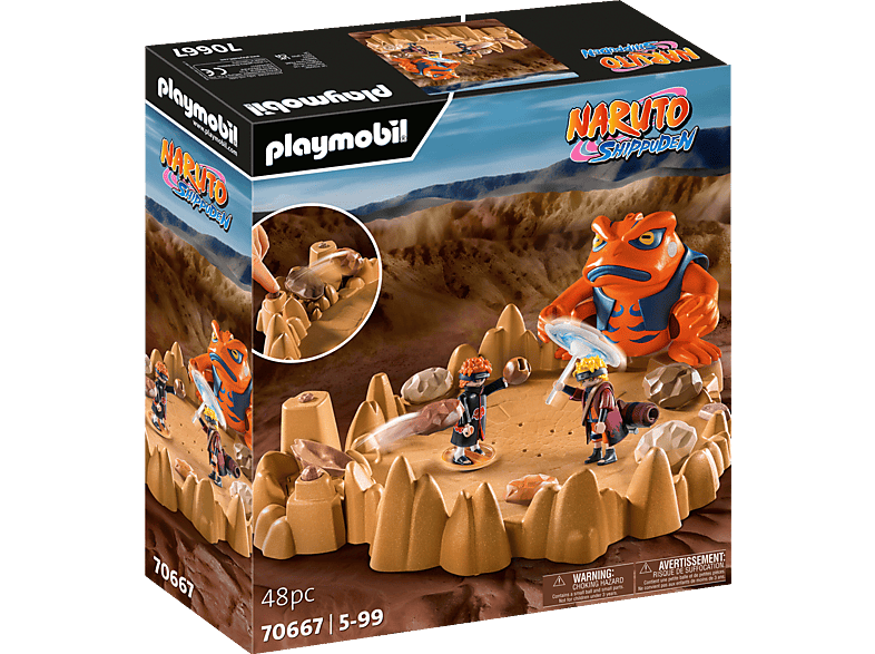 Playmobil Naruto Shippuden Naruto 8PC 71100 - Playmobil