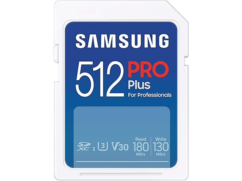 Samsung Geheugenkaart Sdxc Pro Plus 2023 512 Gb (mb-sd512s/eu)