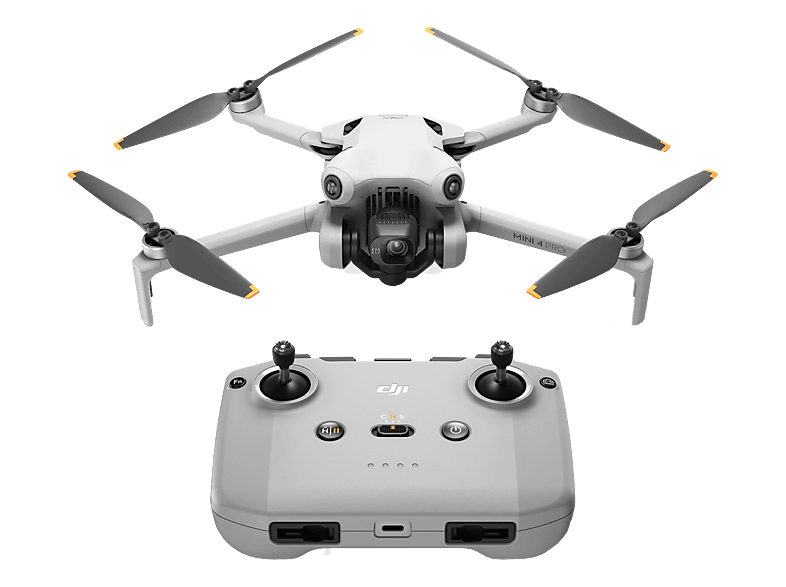 DJI Mini 4 Pro - Kameradrohne (12 bis 48 MP, 34 Min. Flugzeit)