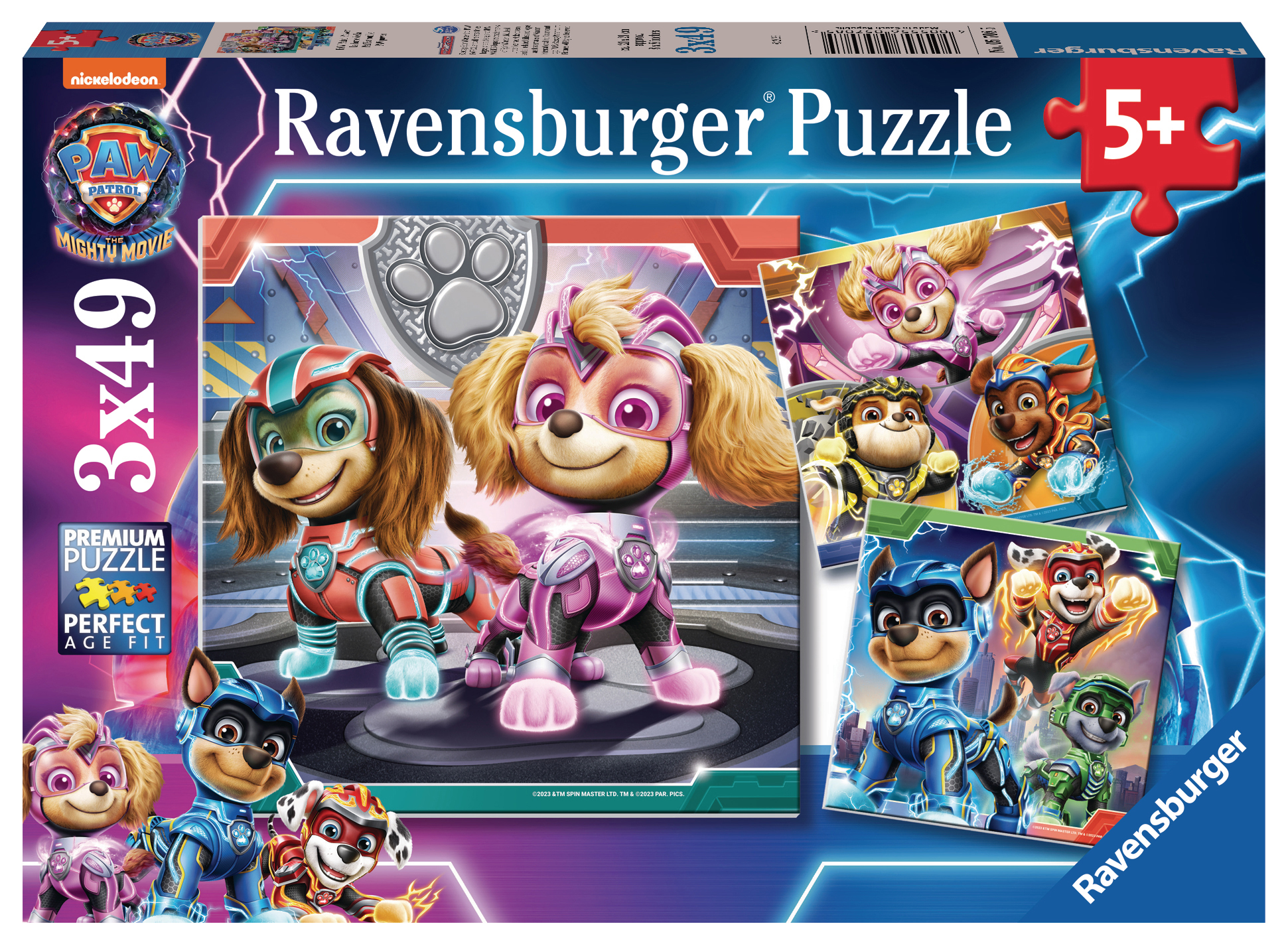 RAVENSBURGER 05708 Puzzle PAW The Mighty Patrol: Movie
