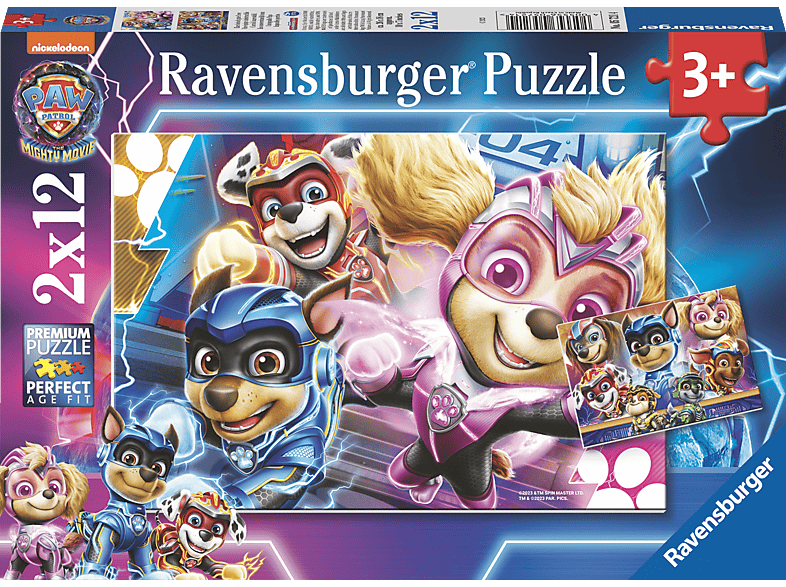 RAVENSBURGER Movie Patrol: Puzzle Mighty The PAW