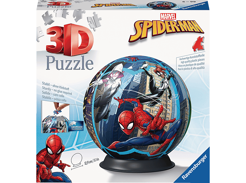 3D Puzzle-Ball Spiderman Puzzle RAVENSBURGER